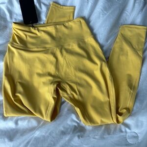 Butter Yellow Alphalete Leggings